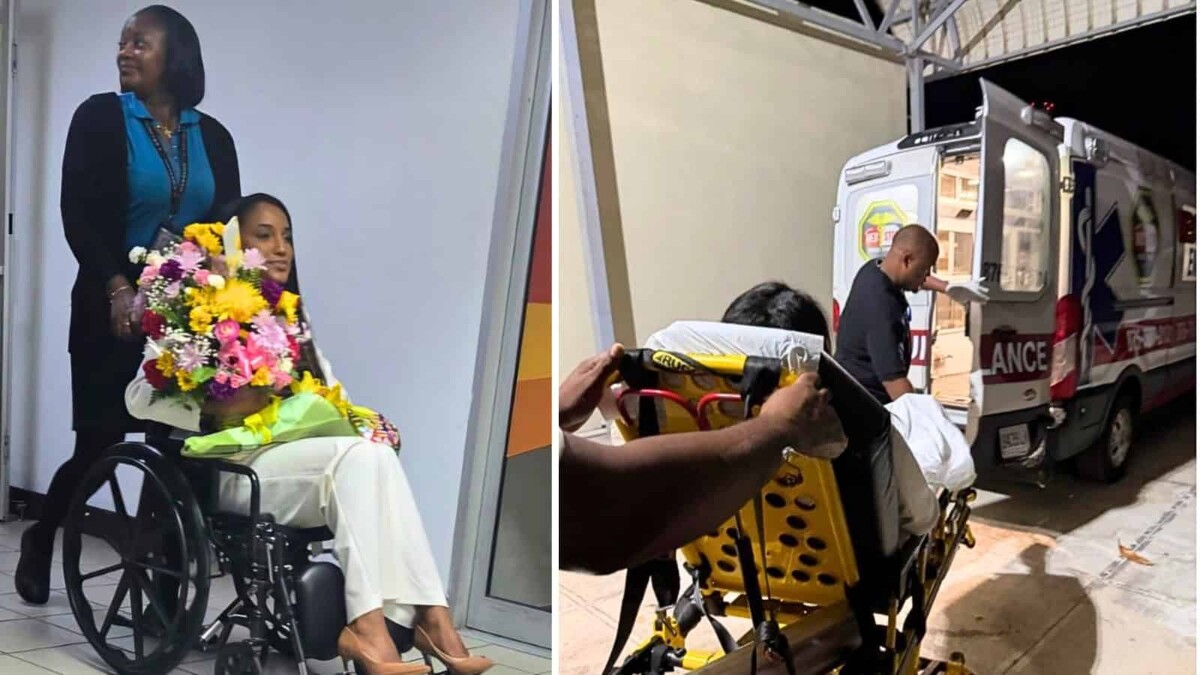 Miss Jamaica speaks out after pageant fall